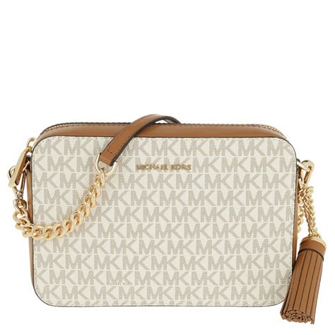 michael kors camera bag beige|michael kors camera handbags.